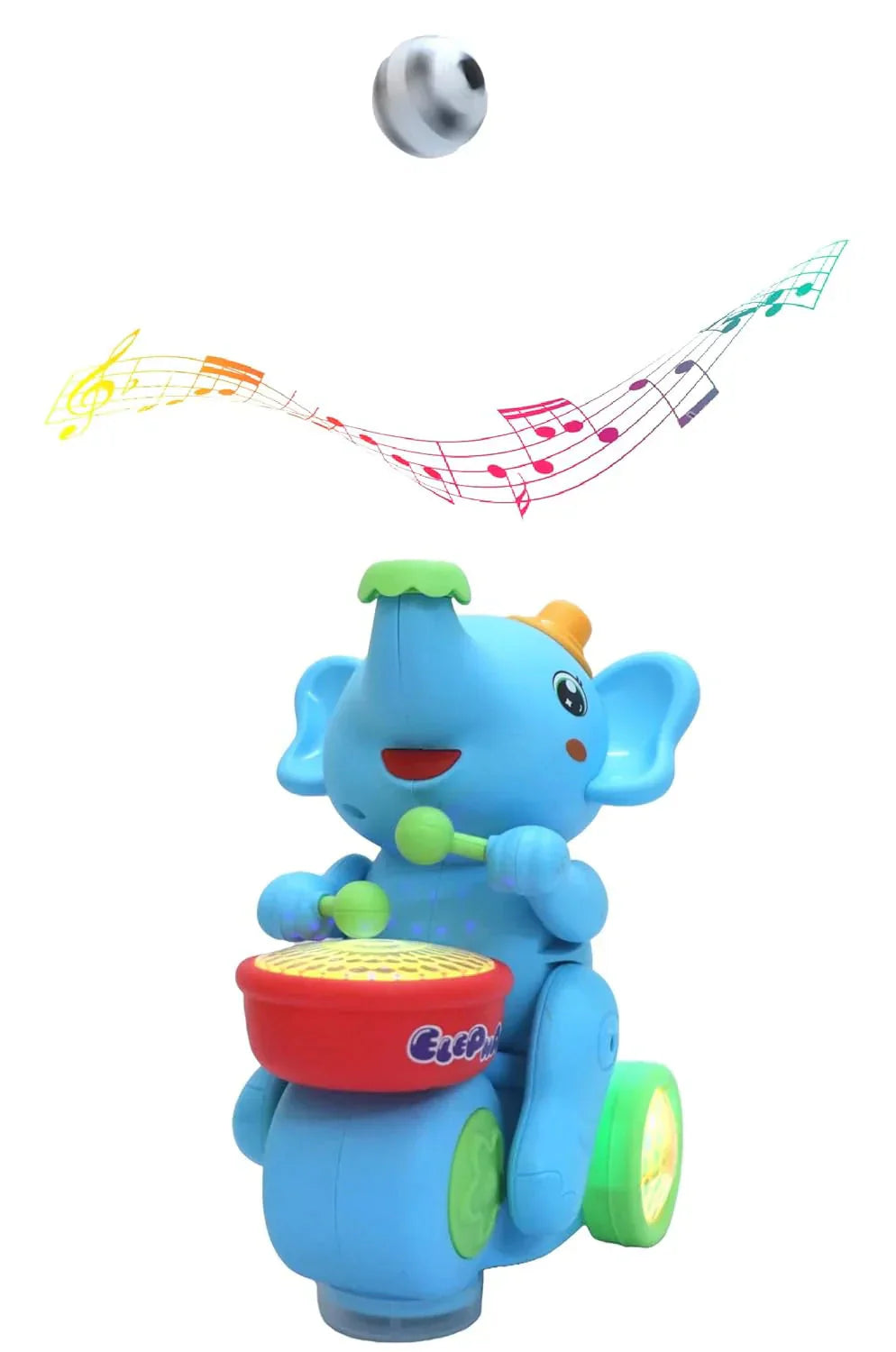 🐘Musical Walking Elephant Drummer Toy😃