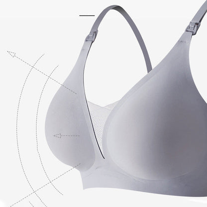 Lace Maternity Nursing Seamless Bra