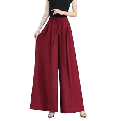 🔥Hot Sale 🎁 - Women’s Elastic Waist Wide Leg Sweatpants