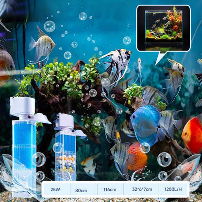 All-in-One Built-in Fish Tank Filter