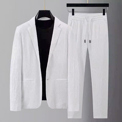 Men’s Glacier Elegant Ice Silk Texture Suit