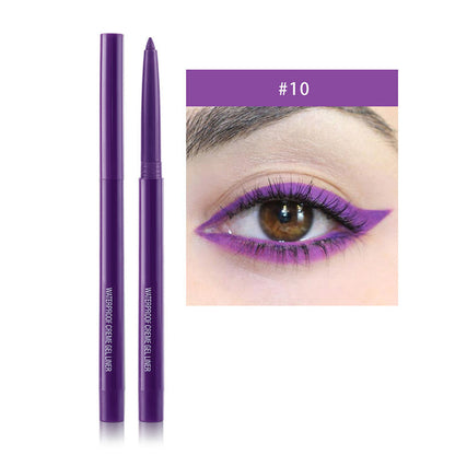 20 PCS Multi-Color Waterproof Long-Lasting Eyeliner Pencil Set