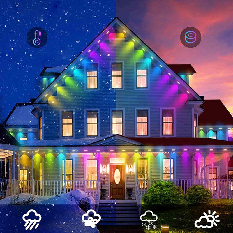 🎊Christmas sale🎊Smart RGB Outdoor Lights Strings