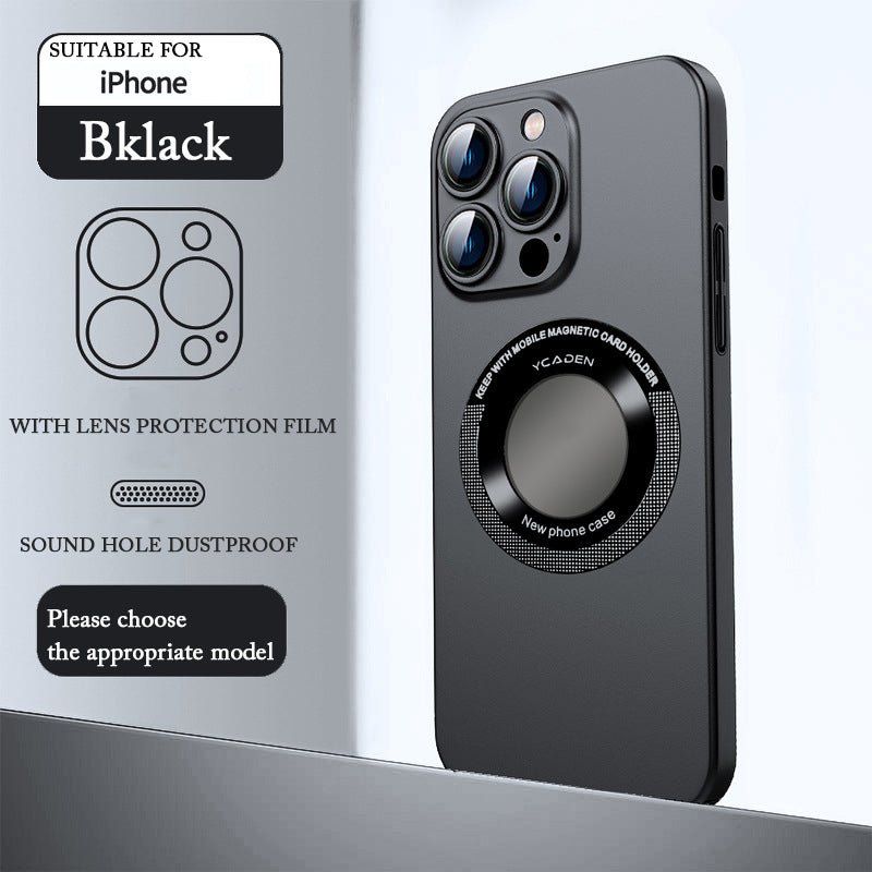 Magnetic Leakage Mark Dustproof Net Case Cover For iPhone