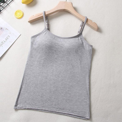 Tank With Built-in Bra