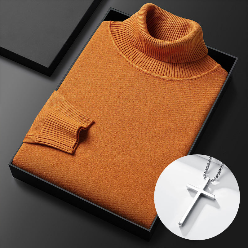 ✨Men's Solid Color Premium Turtleneck Sweater