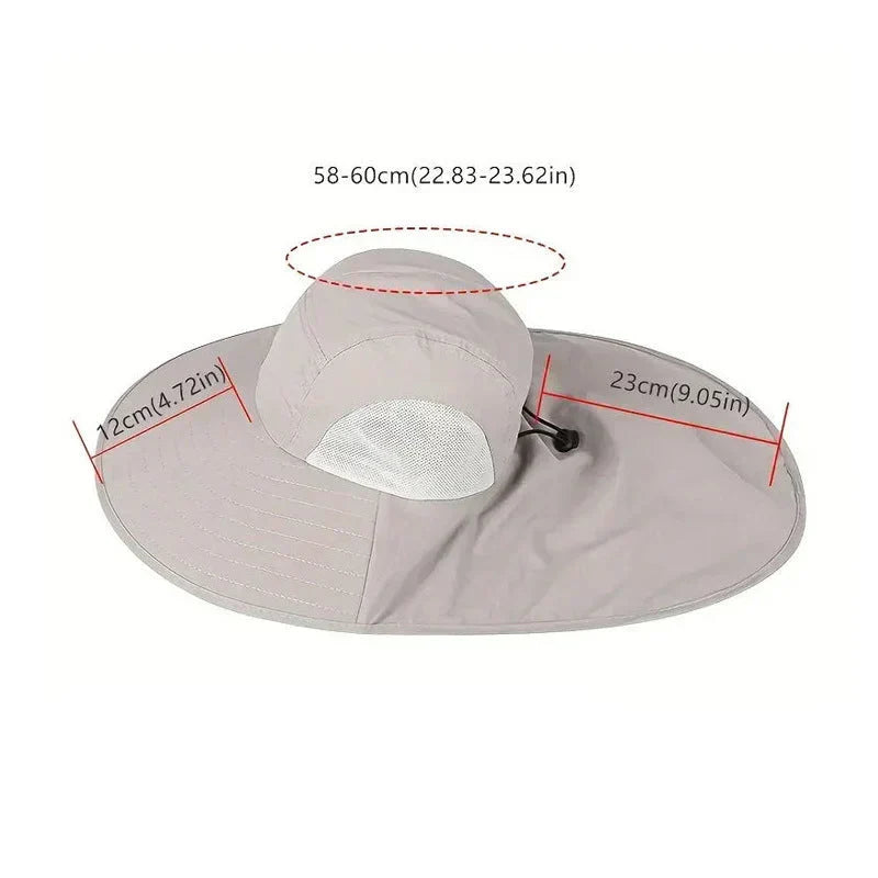 All-Round Protective Outdoor Fisherman Hat