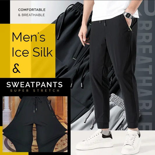 Men's Ice Silk Sweatpants