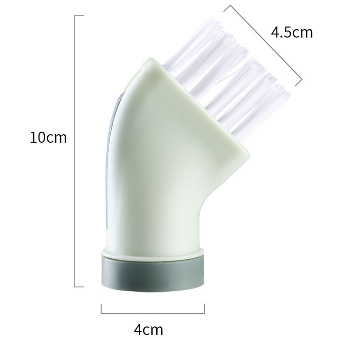 Multifunctional Crevice Brush With Connected To Mineral Water Bottles