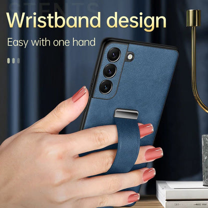 For Samsung Phone Kickstand Case With Scalable Wristband