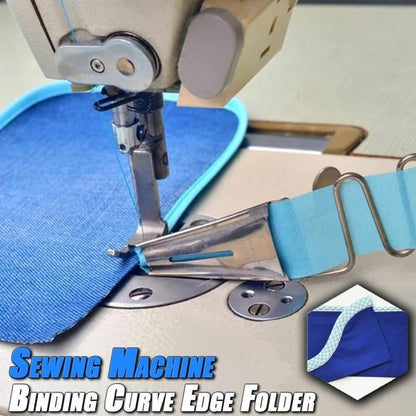 🎁Christmas Hot Sale🎁Sewing Machine Binding Curve Edge Folder