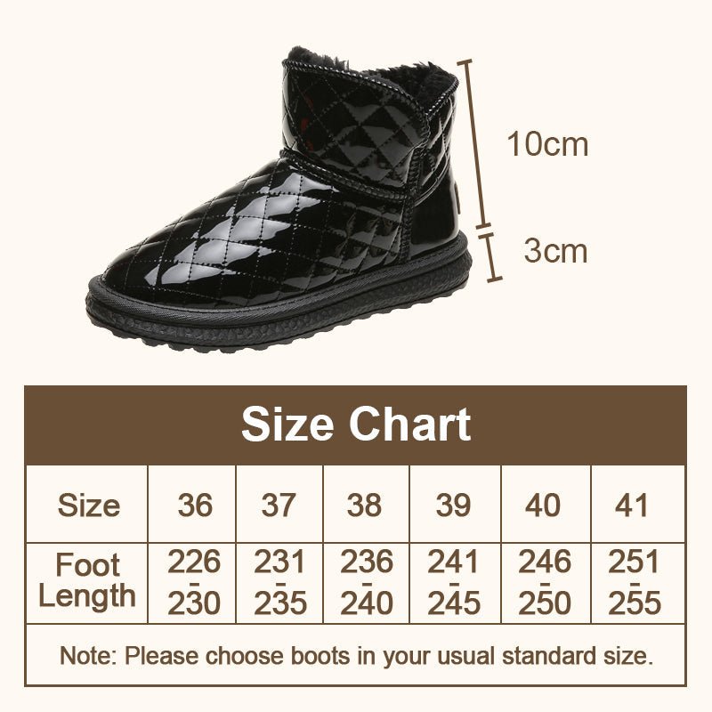 Best Gift for Her - Women's Warm One-Piece Snow Boots