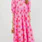 Poplin Poppy Tier Maxi Dress