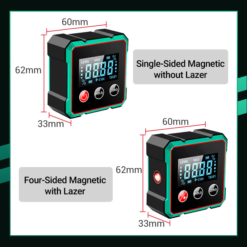 🔥Magnetic Digital Angle Finder with Electronic Laser