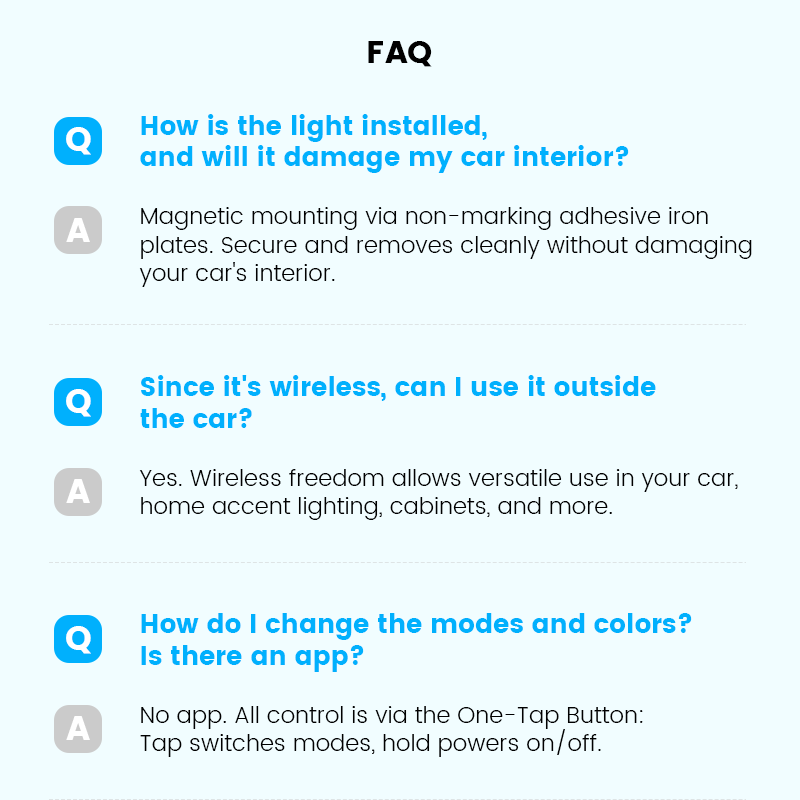 ✨【Car Interior Roof Light - Magnetic Multi-Mode Rechargeable】✨