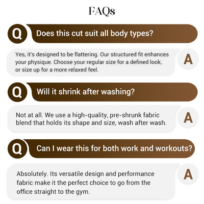 💎 Men Gentlemans Business Short Sleeve Fitness T-shirt