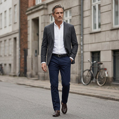 🌟Men's Casual Straight-Fit Pants👖Comprehensively Enhance Your Personal Image