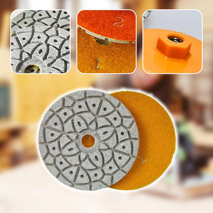 Sharp and Durable Concrete Polishing Pad for Renovation