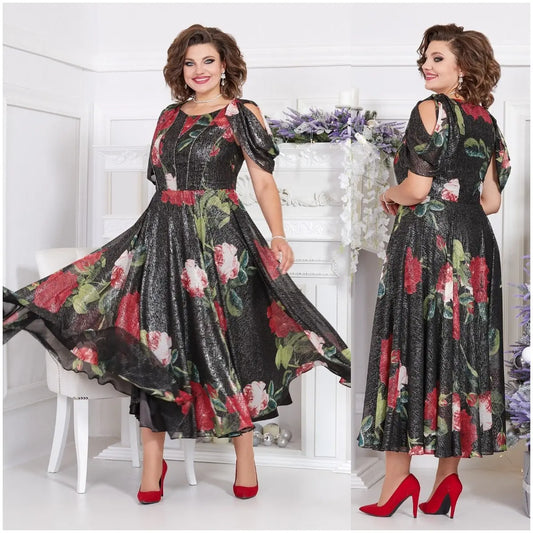 🔥Hot sale🔥2024 New High Quality Elegant Floral Dress