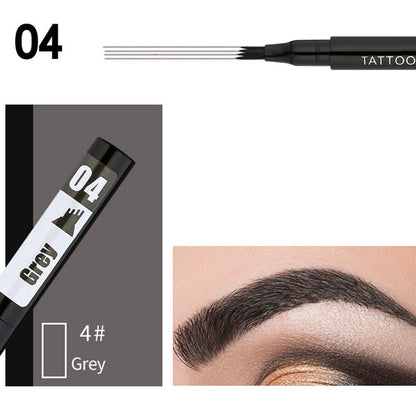 Waterproof Eyebrow Microblading Pen with 4-fork Tip