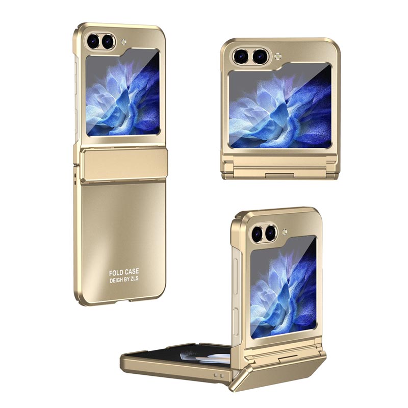 Frosted Electroplating Folding Phone Case for Samsung Z Flip 5/4/3