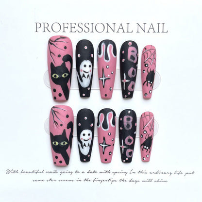 Fashion Cool Firm Press On Nails Fake Nails