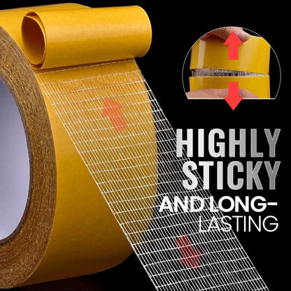 High Adhesive Strength Mesh Double-sided Duct Tape