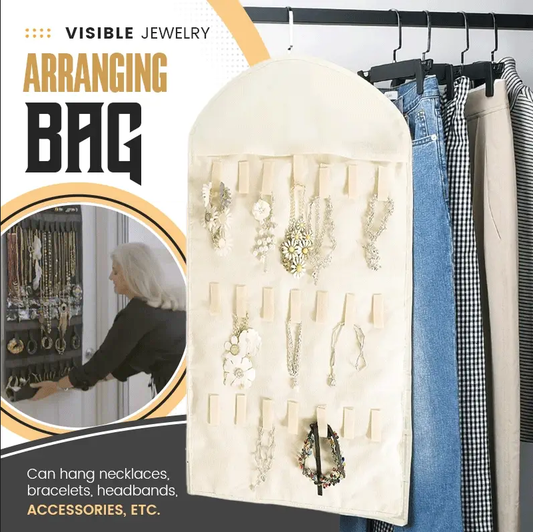 Visible Jewelry Arranging Bag