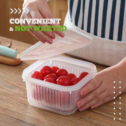 Multilayer Drain Food Preservation Box（48% OFF）