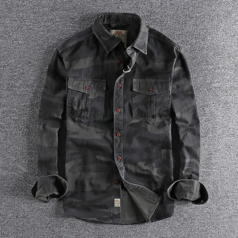 Men Camouflage Cargo Shirts(Buy 2 Free Shipping)