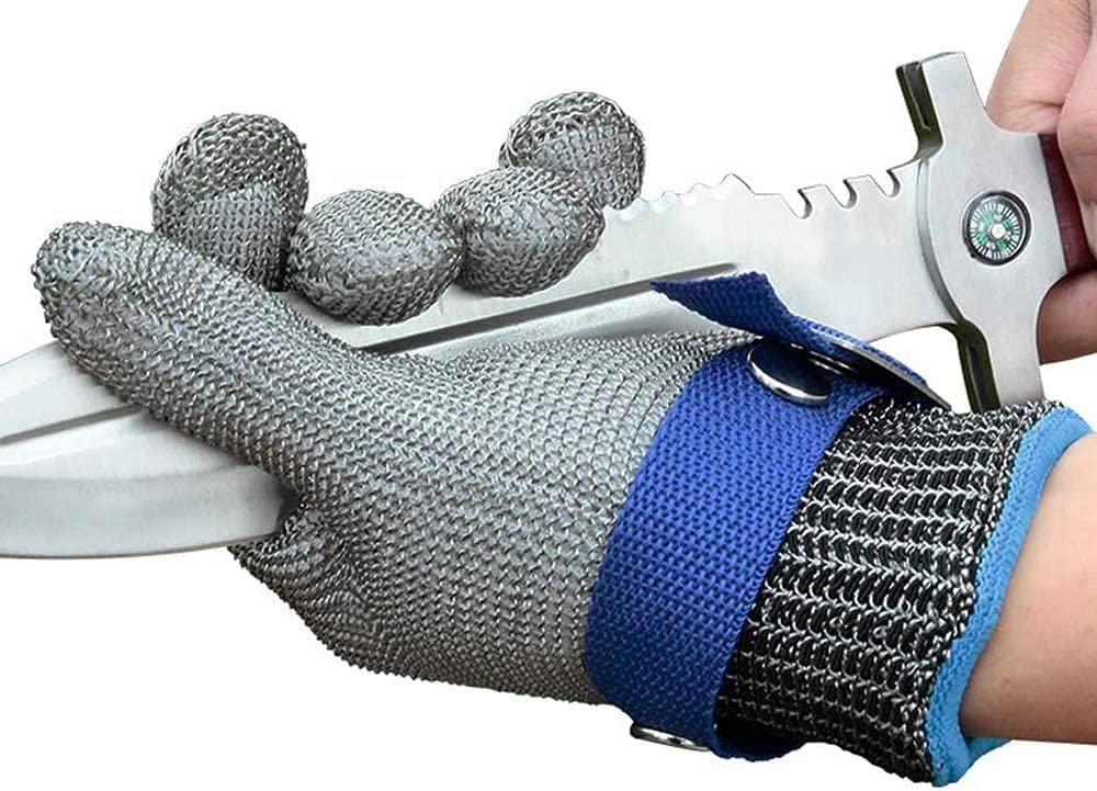 ⚒️Food Grade Stainless Steel Mesh Metal Glove