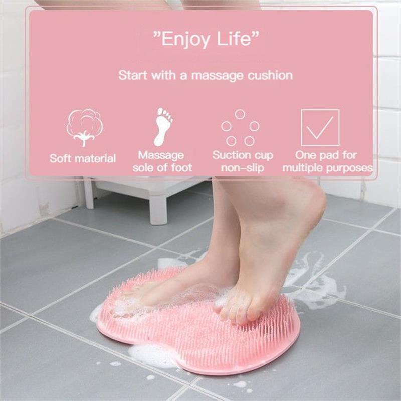 Shower Foot & Back Scrubber, Massage Pad