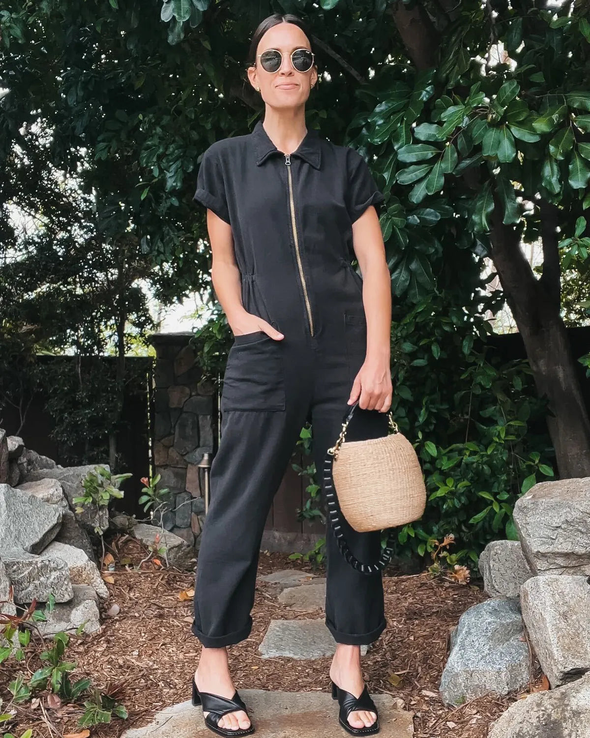 🔥🔥49% OFF-Cropped Utility Jumpsuit