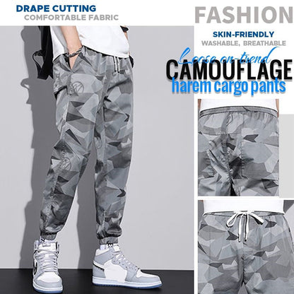 Fashionable Camouflage Loose Men Pants