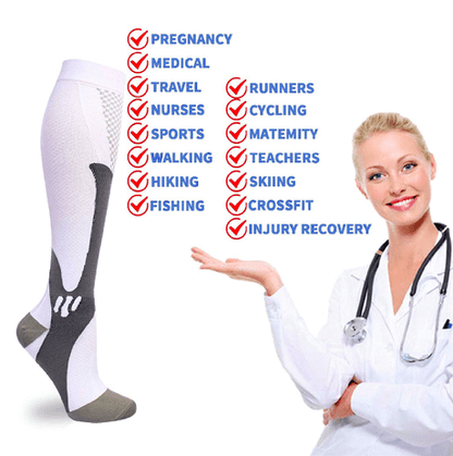 High Graduated Compression Socks