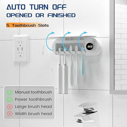 5-slot UV Toothbrush Sterilizer