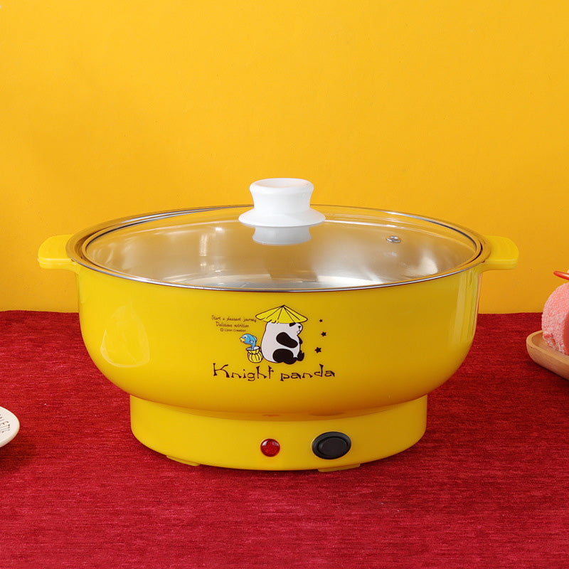 Multifunctional Electric Cooking Pot With Steamer