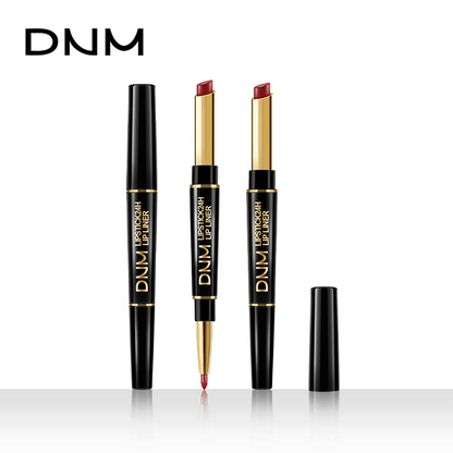 💄2-in-1 Waterproof Lipstick Lip Liner