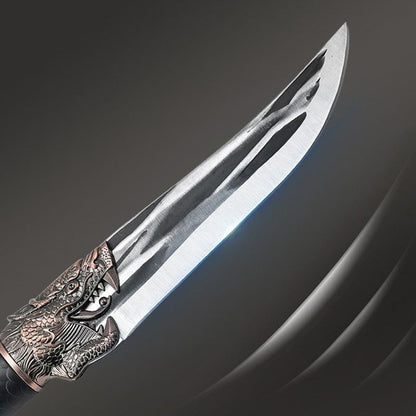 🔥Christmas special🎁🎄Bone-cutting Knife with Dragon Decoration and Scabbard