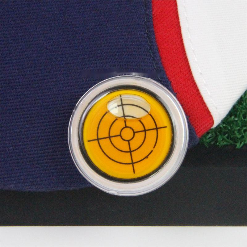 🔥(Golf trainer) Golf Ball Marker Round Cap Clip Mark with Level Function