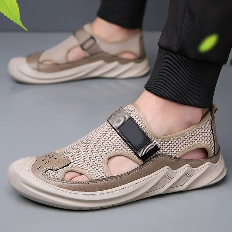 Men's Summer Casual Breathable Mesh Soft Sole Sandals