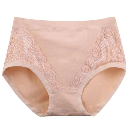 Buy 5 Get 2 Free -Plus Size High Waist Leak Proof Cotton Panties