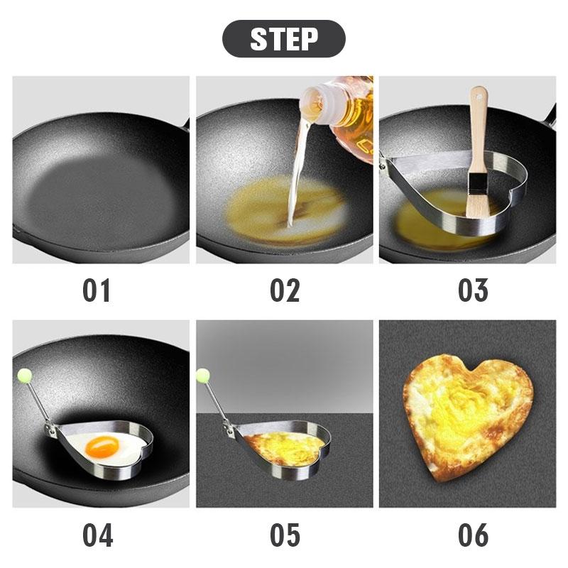 Stainless Steel Omelet Mold