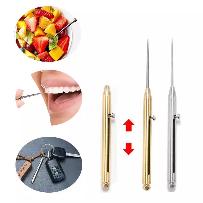 💥Retractable Titanium Toothpicks