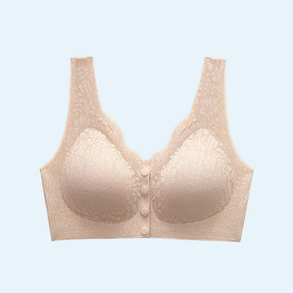 Front Buckle Sleep Bra For Older Women