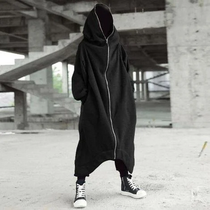 💥Unisex Long-sleeve Nazgul Long Coat With Hood