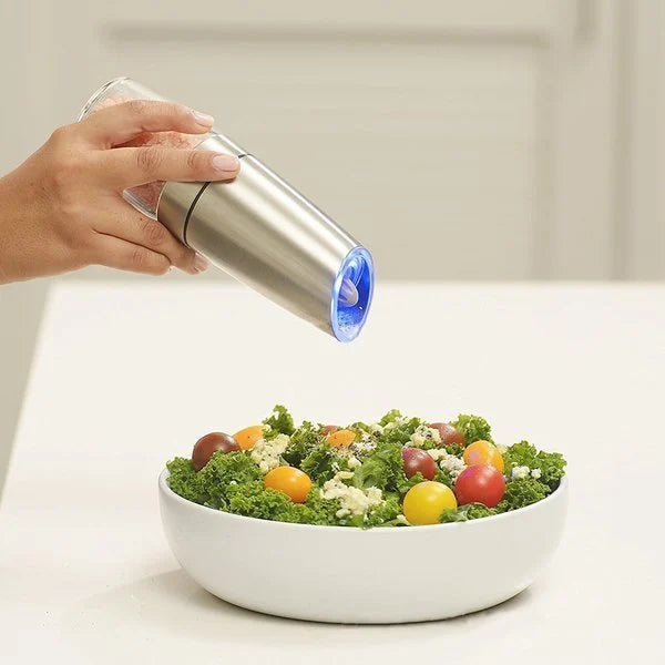 🧂Automatic Electric Salt And Pepper Mill With Gravity Sensor