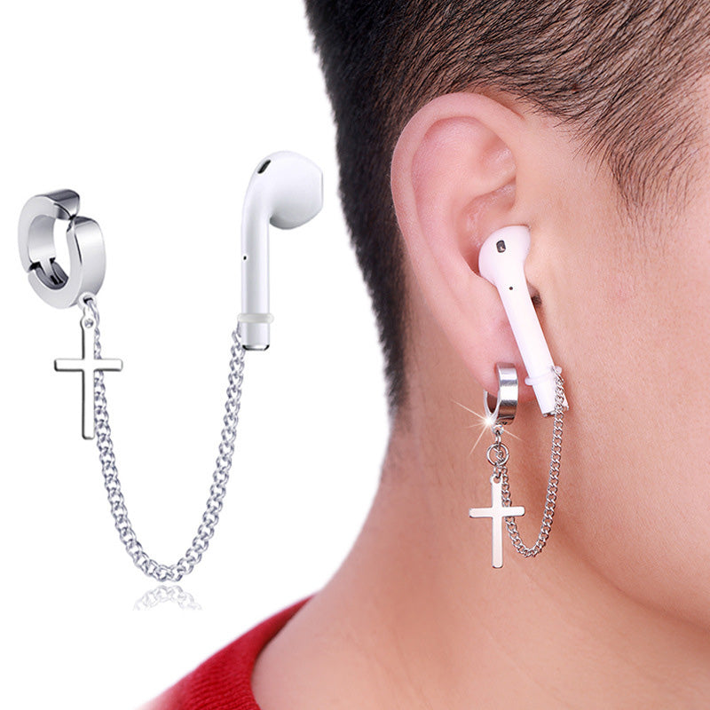 Fashion Anti-lost Earrings for Bluetooth Earbuds