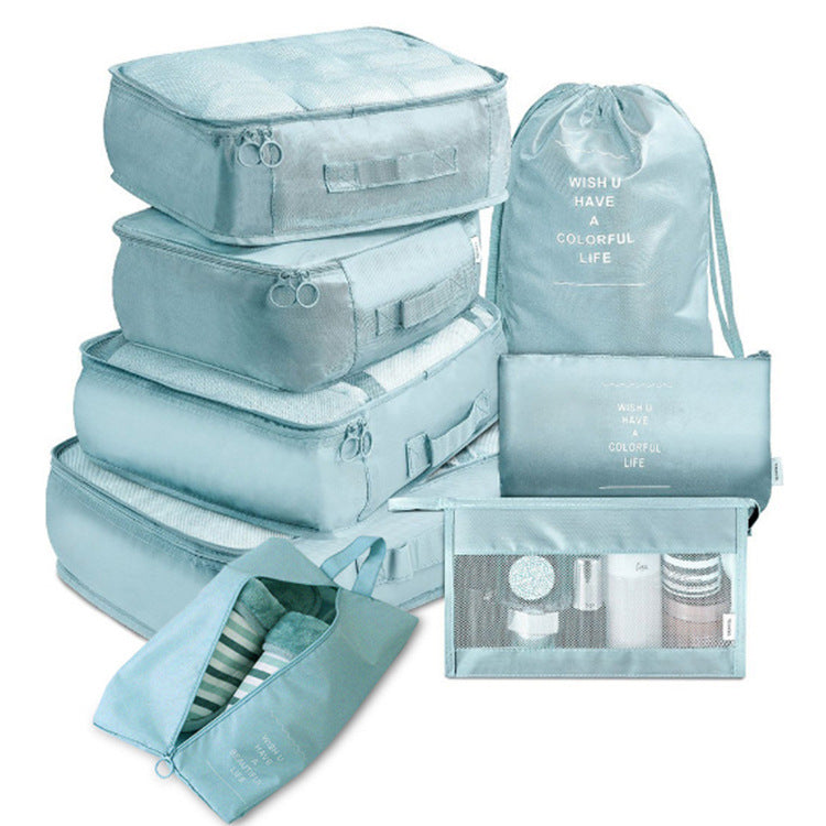 Set of 8 Travel Assortment Storage Bags