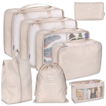 Set of 8 Travel Assortment Storage Bags